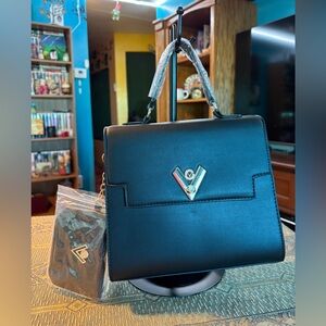 Valentino Orlandi Black Handbag NWT